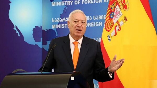 Глава МИД Испании Хосе Мануэль Гарсия-Маргальо - Sputnik Грузия