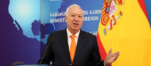 Глава МИД Испании Хосе Мануэль Гарсия-Маргальо - Sputnik Грузия