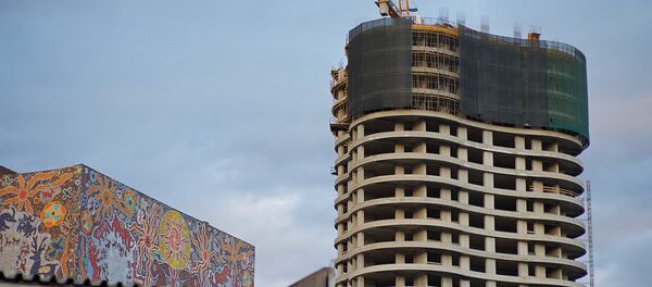 Строительство нового жилого корпуса в грузинской столице - Sputnik Грузия