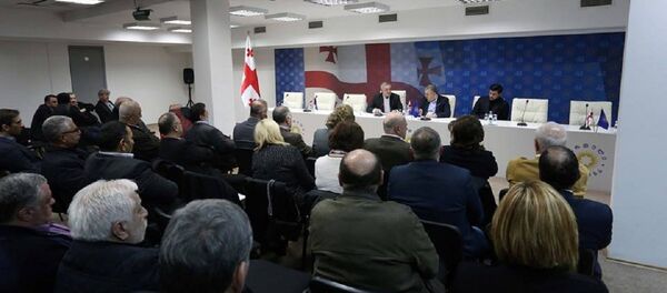 Встреча премьер-министра с правящей коалицией - Sputnik Грузия