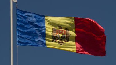 Флаг Республики Молдова drapel