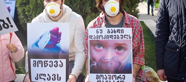 Общественная акция против курения - Sputnik Грузия