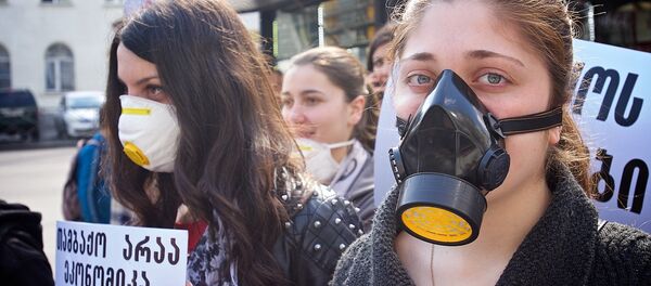Общественная акция против курения Общественная акция против курения - Sputnik Грузия