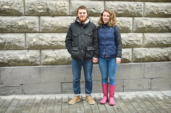 Георгий Злобин с супругой - Sputnik Грузия