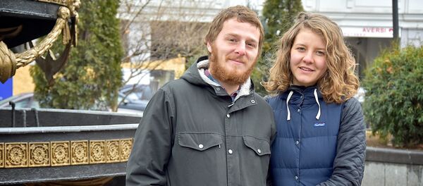 Георгий Злобин с супругой - Sputnik Грузия