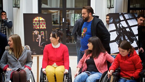 Выставка фотографий, героинями которых стали женщины - инвалиды - Sputnik Грузия