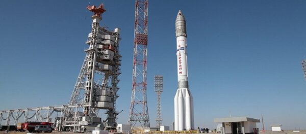 РКН Протон с космическим аппаратом миссии ExoMars - 2016 на космодроме Байконур - Sputnik Грузия