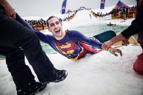 Экстремальное соревнование Прыгай и застывай Экстремальное соревнование Прыгай и застывай - Sputnik Грузия