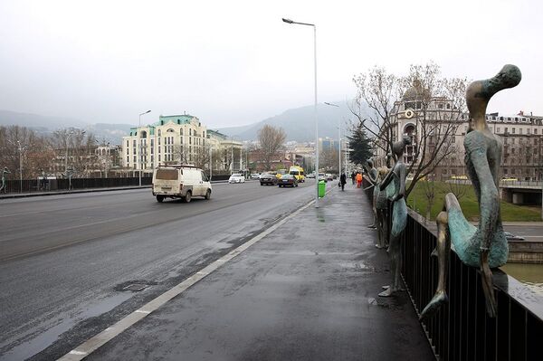 Тбилиси. Мост Бараташвили - Sputnik Грузия