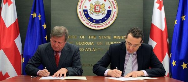 დავით ბაქრაძე და იანოშ ჰერმანი დავით ბაქრაძე და იანოშ ჰერმანი - Sputnik საქართველო