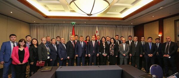 На заседании грузино-кыргызской межправкомиссии - Sputnik Грузия