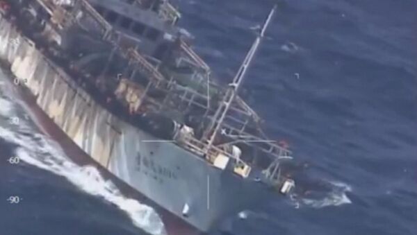 Береговая охрана Аргентины преследовала китайскую шхуну. Кадры инцидента - Sputnik Грузия