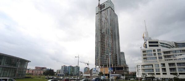 Строительство комплекса Porta Batumi Tower - Sputnik Грузия