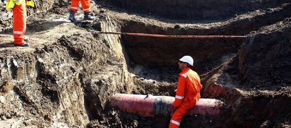 Повреждение на нефтепроводе Баку-Супса - Sputnik Грузия