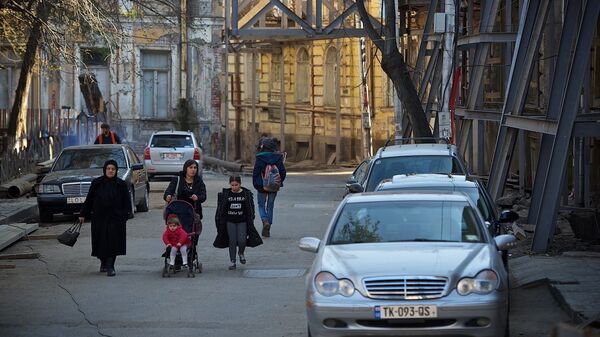 გუდიაშვილის მოედანი და ახოსპირელის ქუჩა თბილისში - Sputnik საქართველო