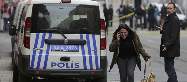 ტერაქტის ადგილი სტამბულში - Sputnik საქართველო