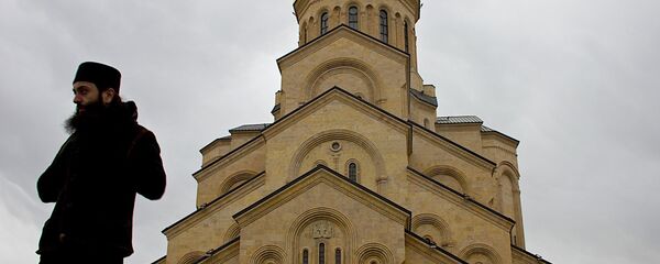 Храм Самеба Храм Самеба - Sputnik Грузия