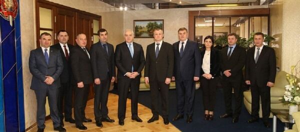 Делегации МВД Грузии и Беларуси - Sputnik Грузия