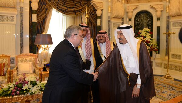 Давид Усупашвили и принц Саудовской Аравии - Sputnik Грузия