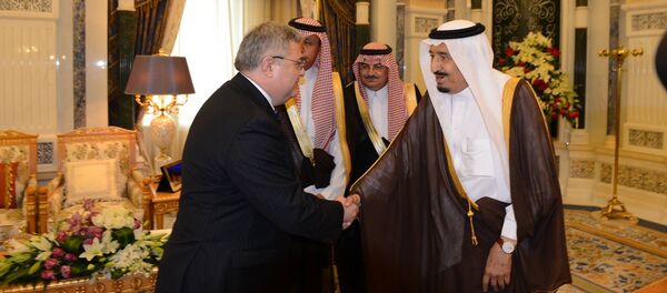 Давид Усупашвили и принц Саудовской Аравии - Sputnik Грузия