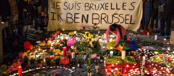 В Брюсселе почтили память погибших во время терактов - Sputnik Грузия