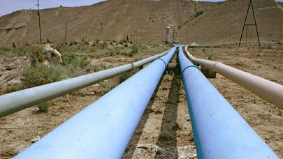 Нефтепровод на территории Азербайджана