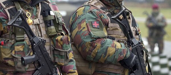 Усиленный патруль силовых структур Бельгии после терактов в Брюсселе - Sputnik Грузия