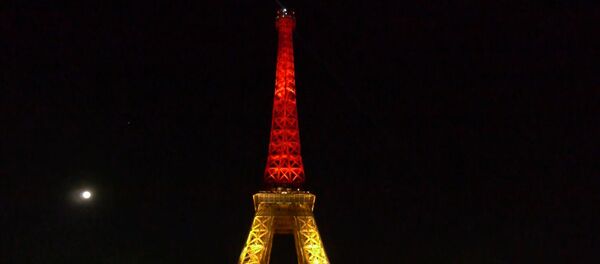 В цветах флага Бельгии – в Европе прошли акции в поддержку Брюсселя - Sputnik Грузия