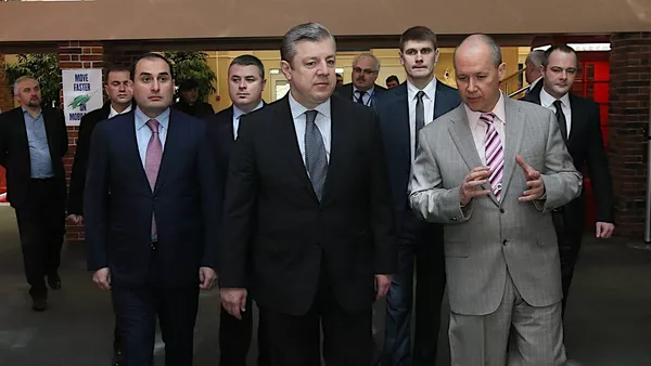 Георгий Квирикашвили во время визита в Минск - Sputnik Грузия