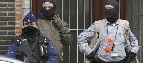 ბრიუსელის პოლიცია ნიღბით ბრიუსელის პოლიცია ნიღბით - Sputnik საქართველო