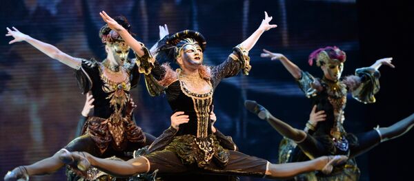 Артисты Санкт-Петербургского государственного академического театра балета Бориса Эйфмана в сцене из балета Анна Каренина - Sputnik Грузия