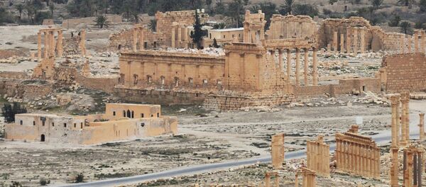 Освобожденная от боевиков древняя часть Пальмиры - Sputnik Грузия