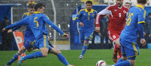 Футбол. Сборные U-21 Грузии и Украины - Sputnik Грузия