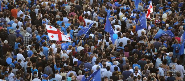 ქართული ოცნების მიტინგი ქართული ოცნების მიტინგი - Sputnik საქართველო