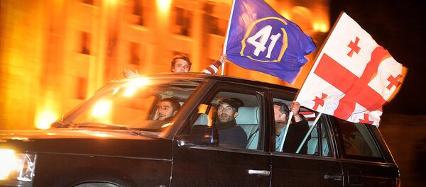 Сторонники коалиции Грузинская мечта - Sputnik Грузия