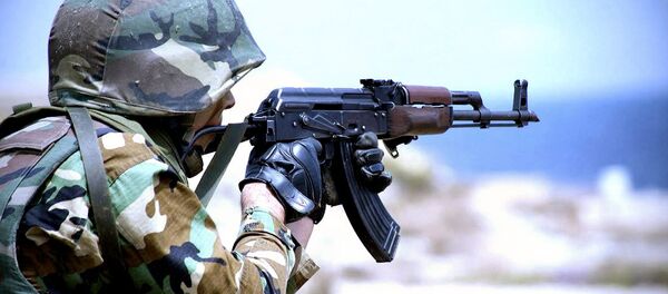 აზერბაიჯანელი სამხედრო აზერბაიჯანელი სამხედრო - Sputnik საქართველო