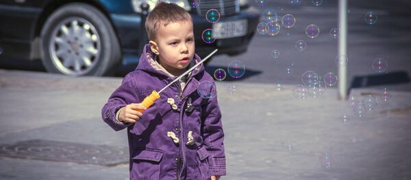 Флешмоб мыльных пузырей - Sputnik Грузия