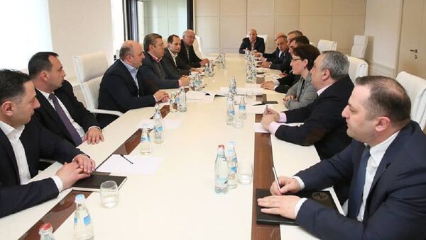 Встреча премьера с министрами по вопросу Нагорного Карабаха - Sputnik Грузия