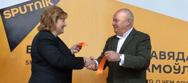 Sputnik открыл мультимедийный пресс-центр в Минске - Sputnik Грузия