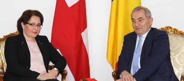 Тинатин Хидашели в Румынии - Sputnik Грузия