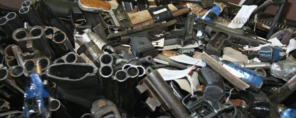 ამოღებული იარაღის განადგურება ამოღებული იარაღის განადგურება - Sputnik საქართველო