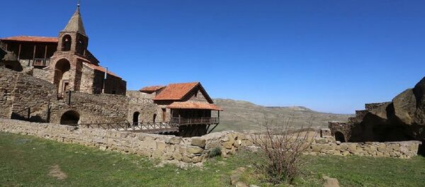 Монастырский комплекс Давид Гареджи Монастырский комплекс Давид Гареджи - Sputnik Грузия