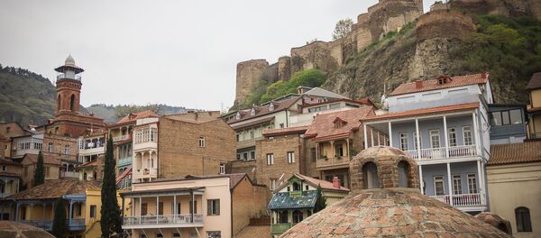 Район Абанотубани в Тбилиси. Район Абанотубани в Тбилиси. - Sputnik Грузия