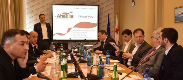 ანაკლიაში პორტის მშენებლობის საკითხი განიხილეს ანაკლიაში პორტის მშენებლობის საკითხი განიხილეს - Sputnik საქართველო