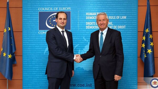 Глава МИД Грузии и Генсек Совета Европы - Sputnik Грузия