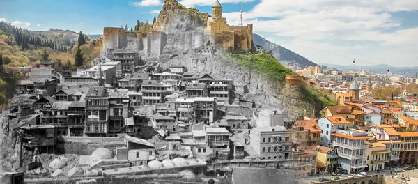 ტფილისადან თბილისამდე, ძველი უბანი. ფოტოკოლაჟი - Sputnik საქართველო