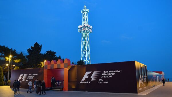 Фан-зона Формулы-1 в Баку - Sputnik Грузия