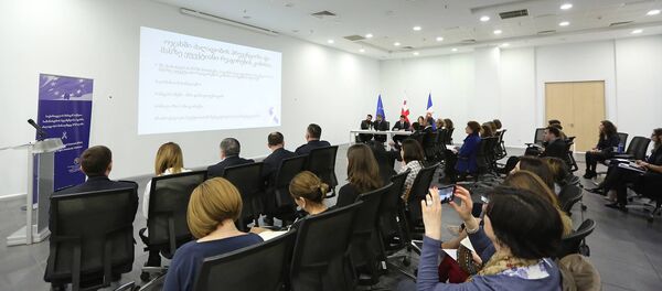 შს სამინისტროს პროექტის პრეზენტაცია შს სამინისტროს პროექტის პრეზენტაცია - Sputnik საქართველო