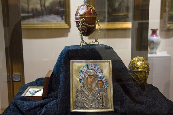 Выставка предметов из коллекции Давида Лазашвили, принадлежавших грузинской царской семье и знатным вельможам. - Sputnik Грузия