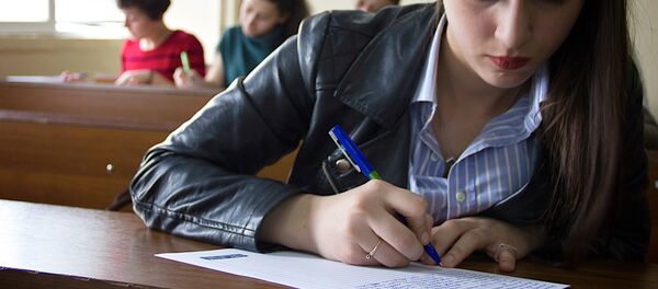 Тотальный диктант в грузинской столице - Sputnik Грузия